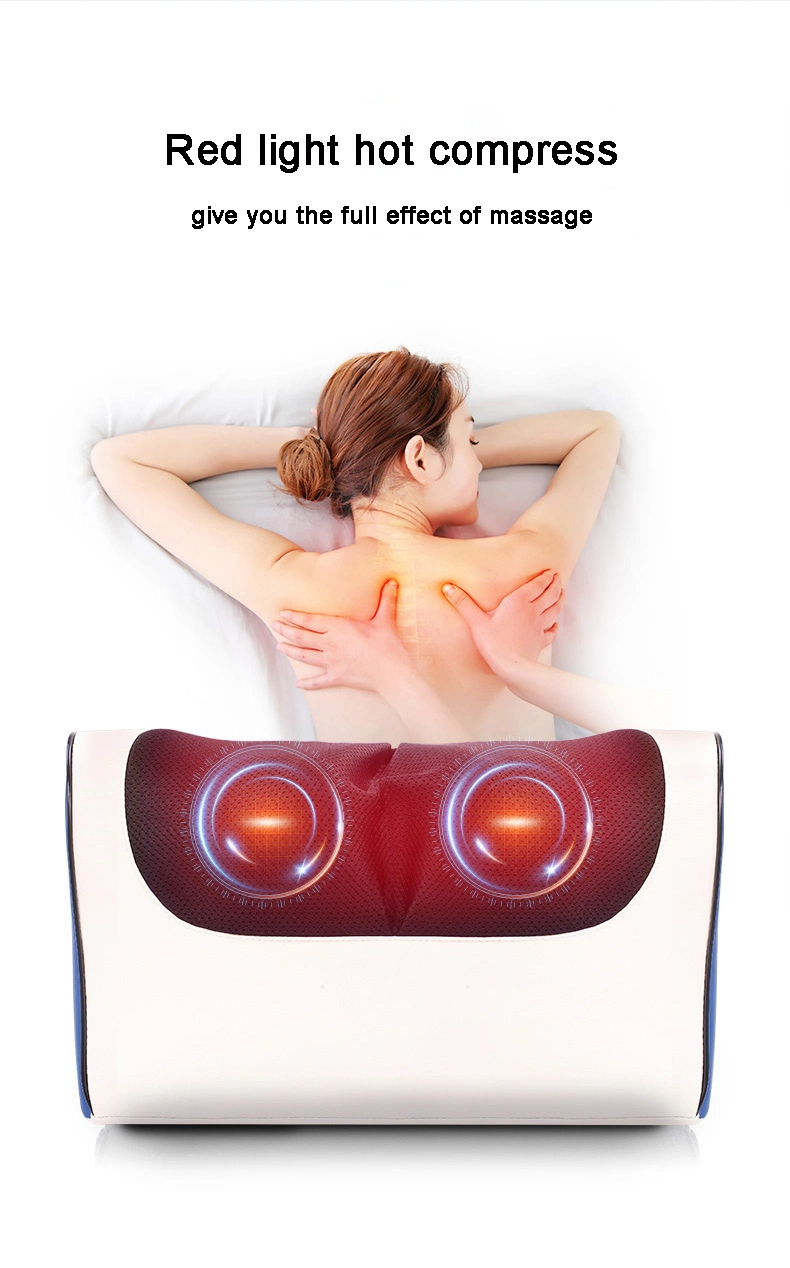 Relaxation Massage Equipment Heating Neck Shoulder Back Head Multifunction Massage Pillow