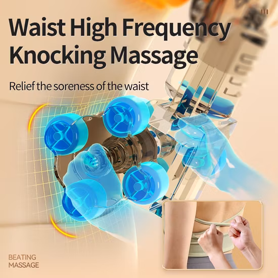 Carro elétrico casa volta massagem almofada amassar shiatsu massagem assento massageador de corpo inteiro com calor