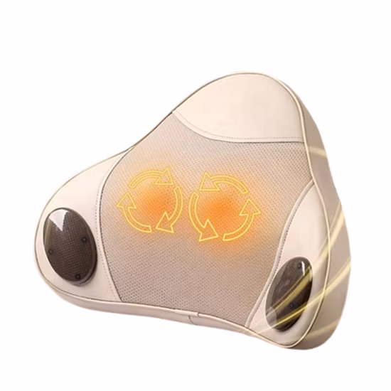 Massageador de costas assento de carro Masaj Aletleri Uso doméstico Almofada de massagem vibratória Shiatsu para relaxamento nas costas com aquecimento