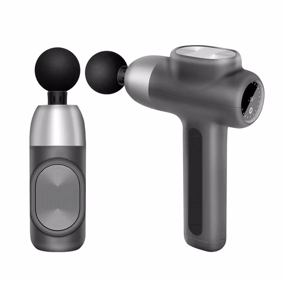 Massageador corporal portátil para atletas com tela de toque LCD