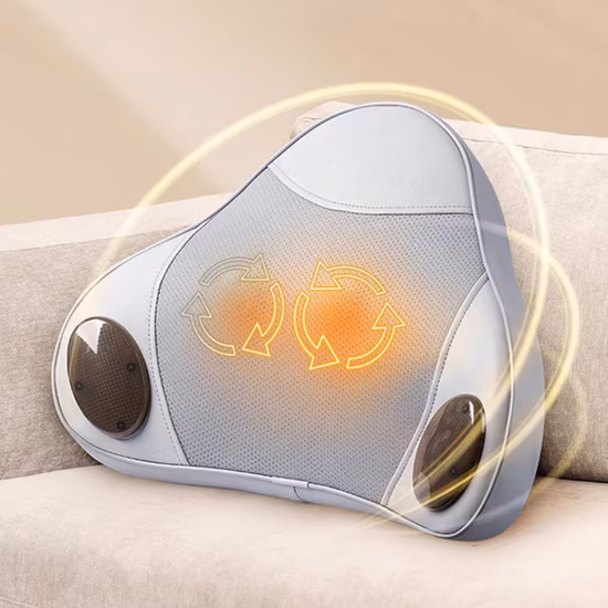 Ningdecrius 8 cabeças de amassar massagem carro casa elétrica alívio da dor nas costas corpo pessoal inteligente shiatsu assento traseiro almofada massagem