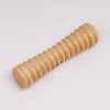 Rolo de massagem de madeira portátil corpo traseiro rolo de pé de madeira massageador de pés para relaxamento