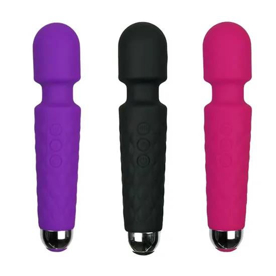 Nova atualização 7 modos de vibração mágica portátil sem fio à prova dwireless água mudo recarregável massageador pessoal para pescoço ombro volta